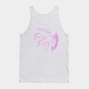 Feelin' Foxy Lilac Foxglove Tank Top